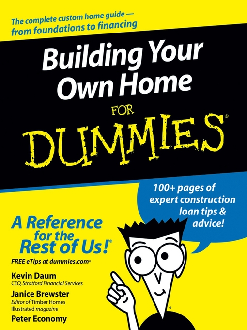 Title details for Building Your Own Home For Dummies by Kevin Daum - Available
